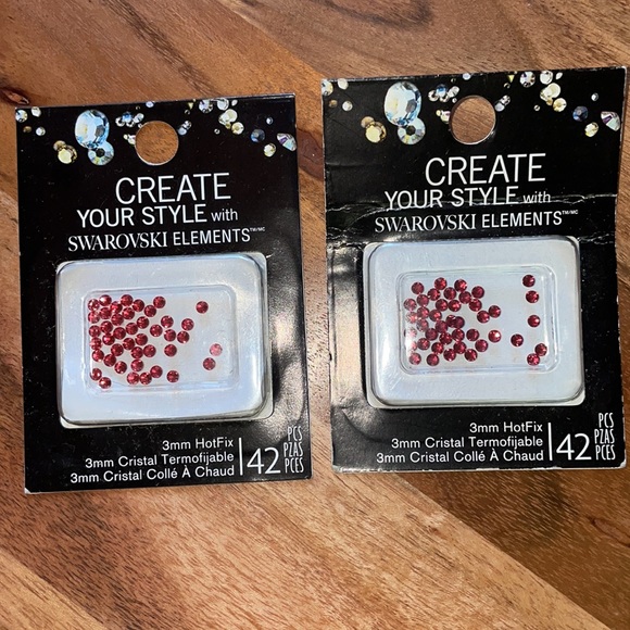 Swarovski | 4 Pack HotFix Crystals in Indian Pink - Picture 5 of 9